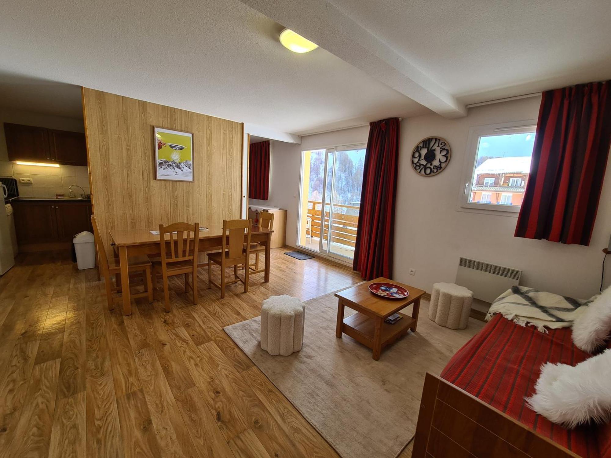 Grand Appartement Meuble La Foux D'Allos T3 6 A 8 Personnes Dış mekan fotoğraf
